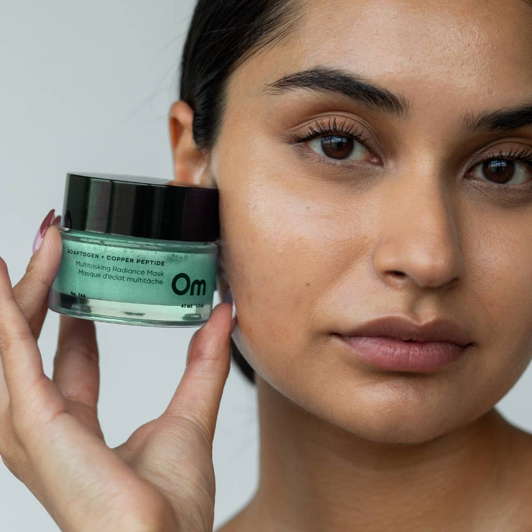 OM ORGANICS - Adaptogen + Copper Peptide Multitasking Radiance Mask - Curated Joy | Natural Home