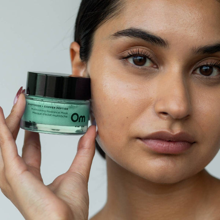 OM ORGANICS - Adaptogen + Copper Peptide Multitasking Radiance Mask - Curated Joy | Natural Home