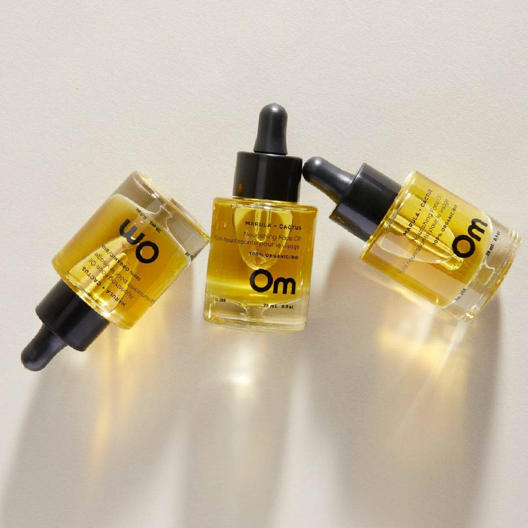 OM ORGANICS - Marula + Cactus Nourishing Face Oil - Curated Joy | Natural Home