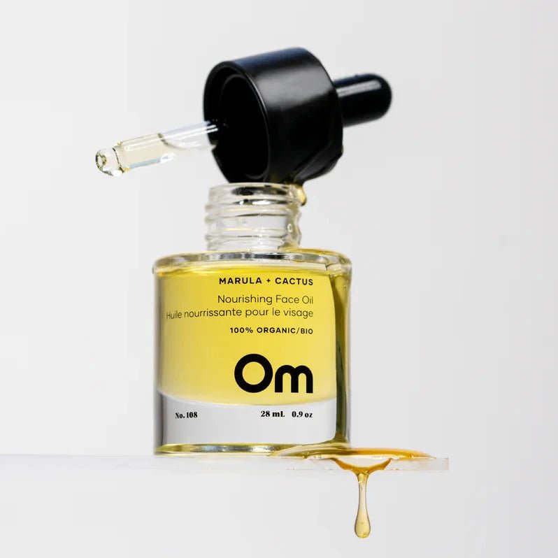 OM ORGANICS - Marula + Cactus Nourishing Face Oil - Curated Joy | Natural Home