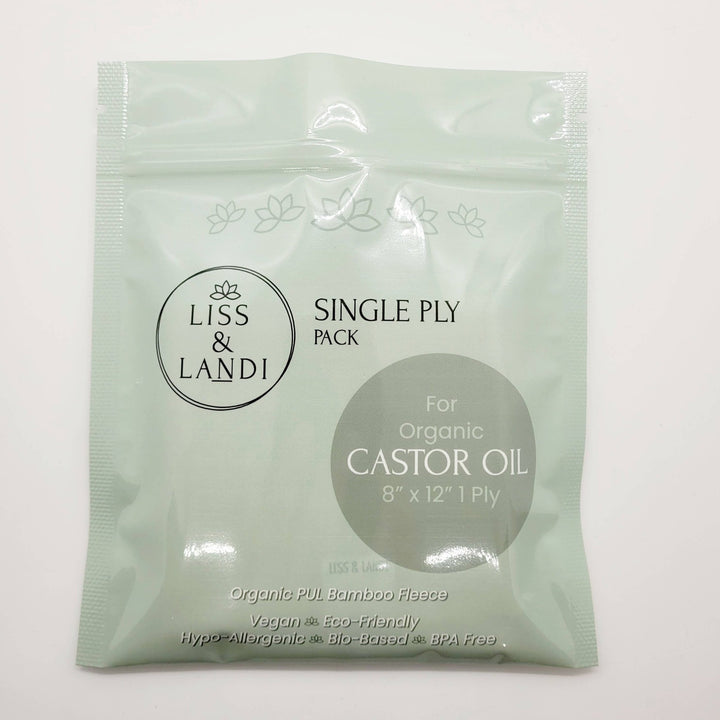 Organic Castor Oil Single Ply - Curated Joy | Natural Home