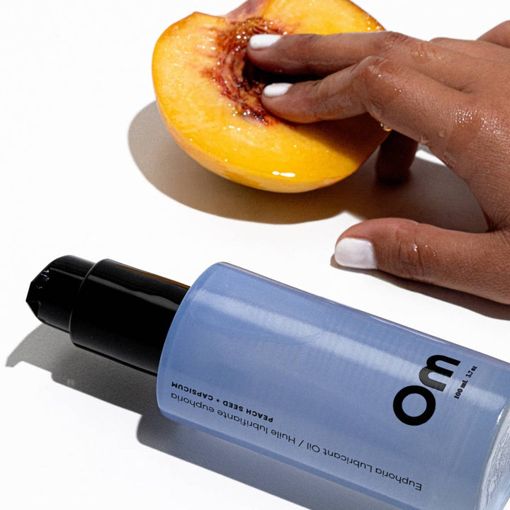 Peach Seed + Capsicum Euphoria Lubricant Oil | Om Organics - Curated Joy | Natural Home