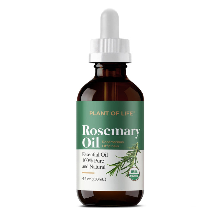 Rosemary Essential Oil for Aromatherapy Hair, Skin, & Nails - Curated Joy | Natural Home