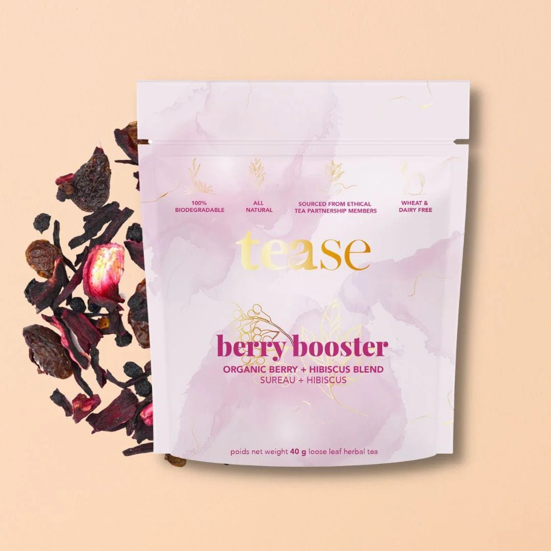 Tea - Berry Booster| Herbal | Biodegradable Tea Bag - Curated Joy | Natural Home