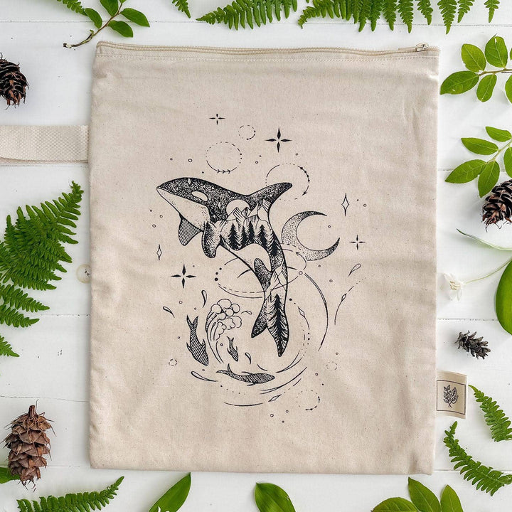 Wet Bag / Orca / Waterproof Bag - Curated Joy | Natural Home