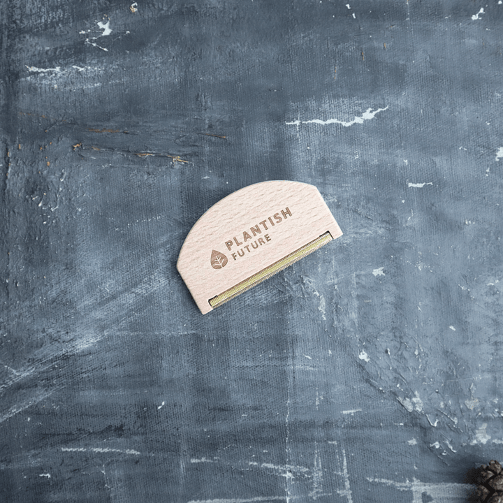 Wooden Lint Remover - Curated Joy | Natural Home