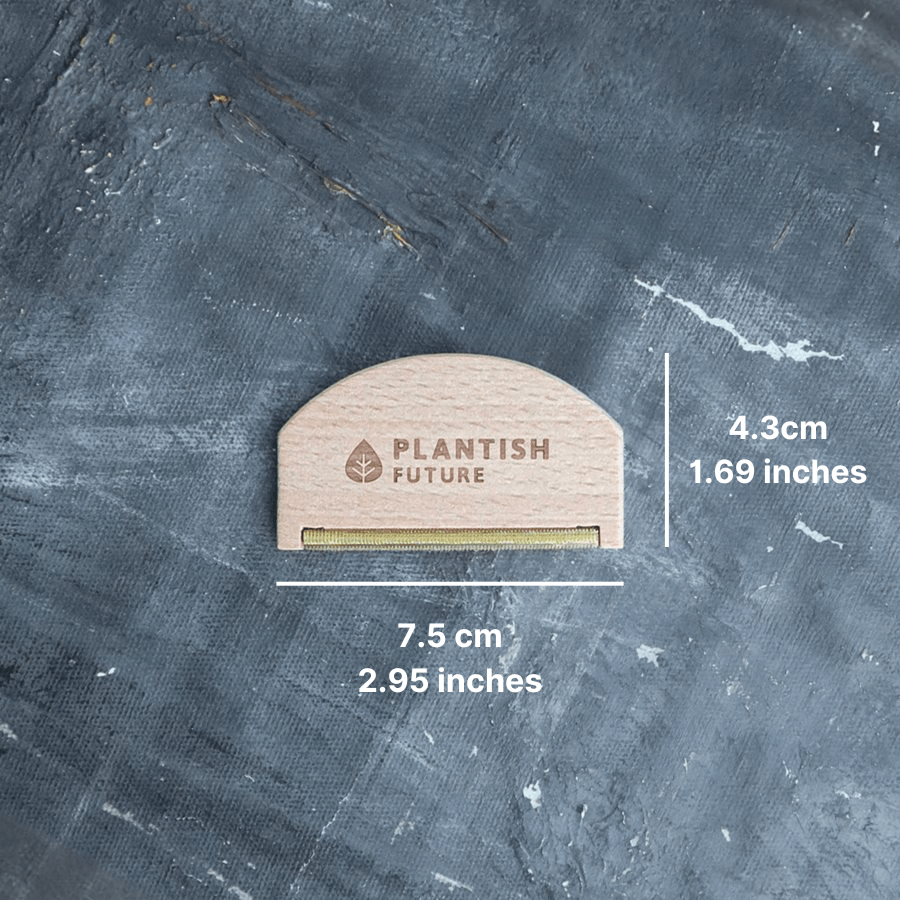 Wooden Lint Remover - Curated Joy | Natural Home