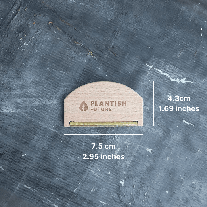 Wooden Lint Remover - Curated Joy | Natural Home