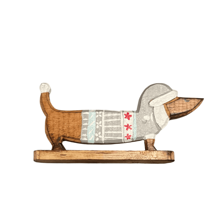 Wooden Sausage Dog | Handmade | Fair Trade - Curated Joy | Natural Home