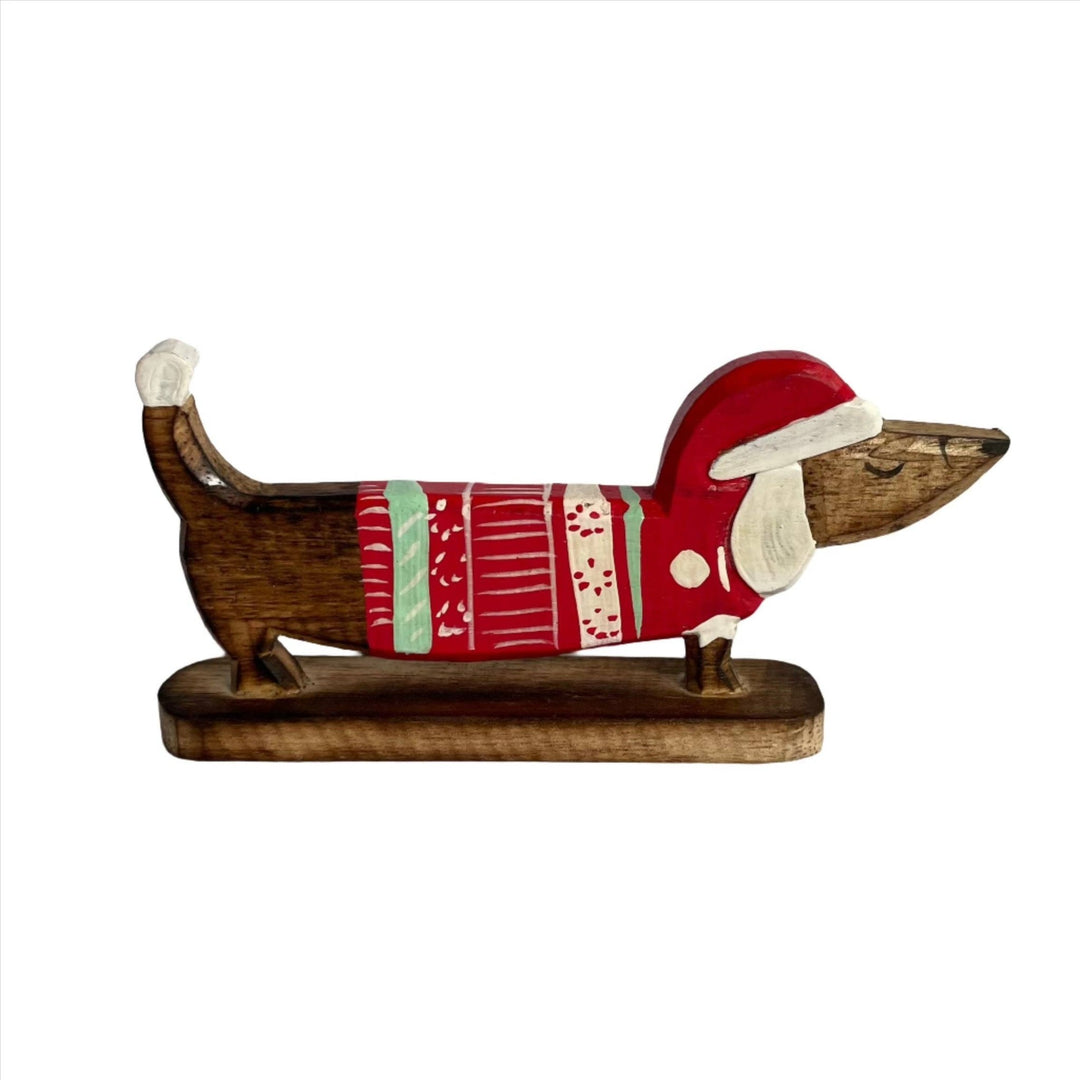 Wooden Sausage Dog | Handmade | Fair Trade - Curated Joy | Natural Home