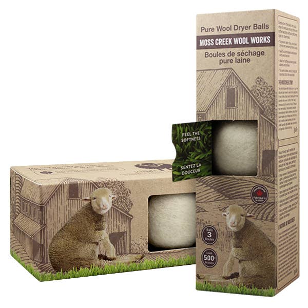 Wool Dryer Balls - Set of 3 - Curated Joy | Natural Home