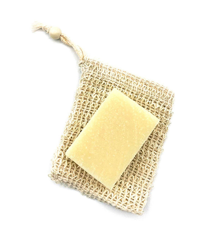 Zero Waste Organic Sisal Soap Bag - Curated Joy | Natural Home