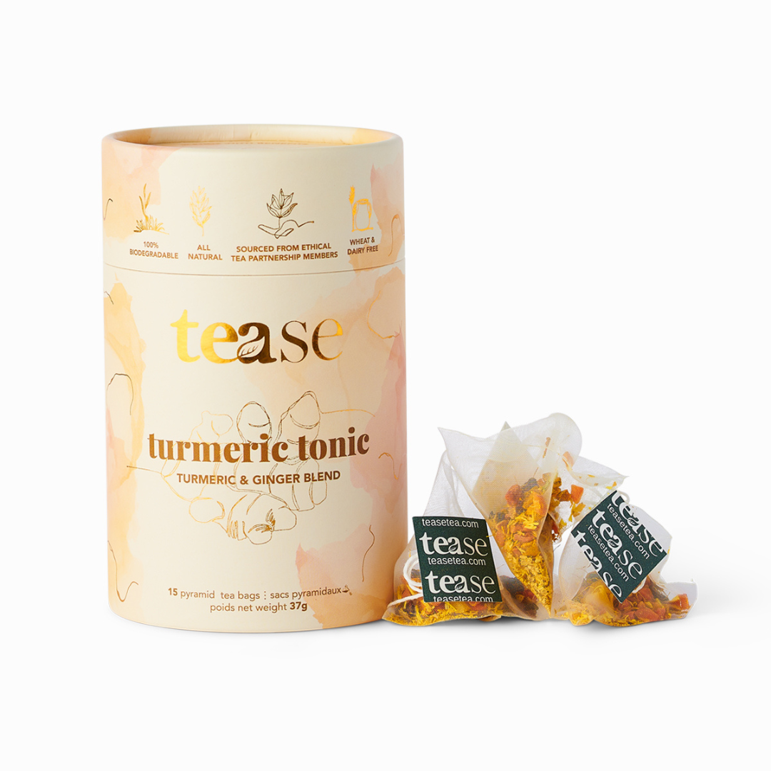 Tea - Turmeric Tonic Ginger Adaptogen + Superfood Blend